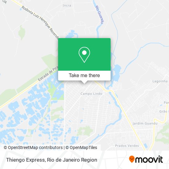 Mapa Thiengo Express