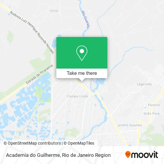 Academia do Guilherme map
