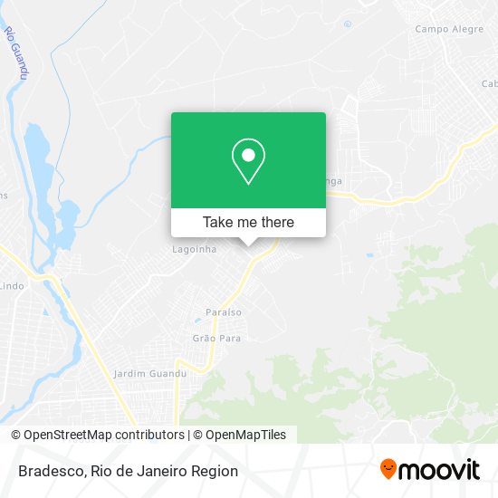 Bradesco map