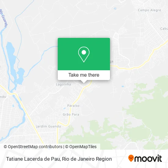Tatiane Lacerda de Pau map