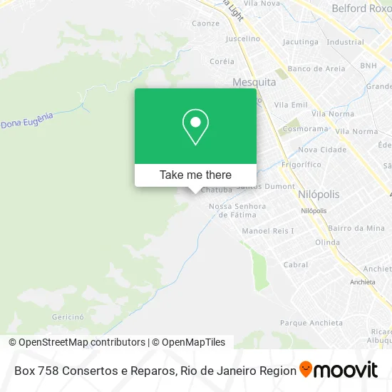 Box 758 Consertos e Reparos map