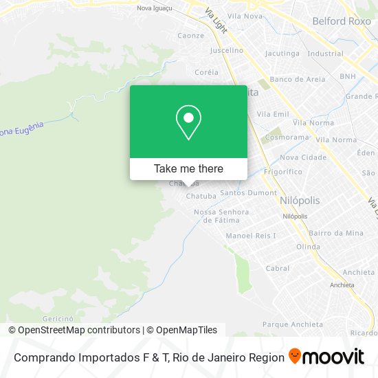 Comprando Importados F & T map
