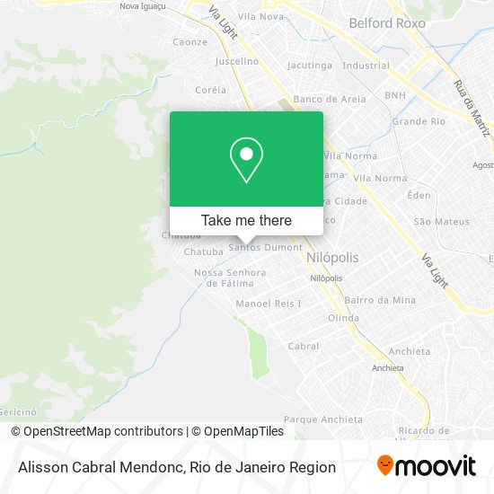 Alisson Cabral Mendonc map