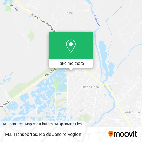 M.L Transportes map