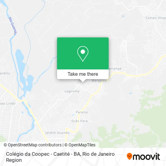 Colégio da Coopec - Caetité - BA map