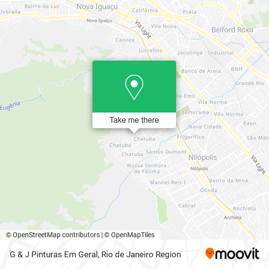 G & J Pinturas Em Geral map