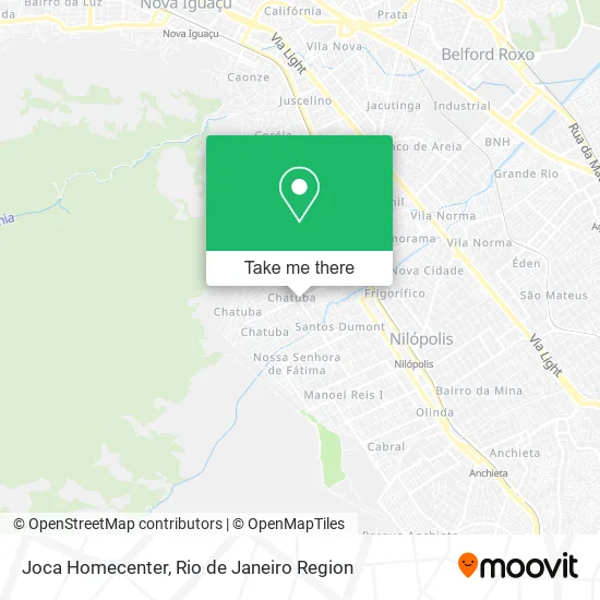 Joca Homecenter map
