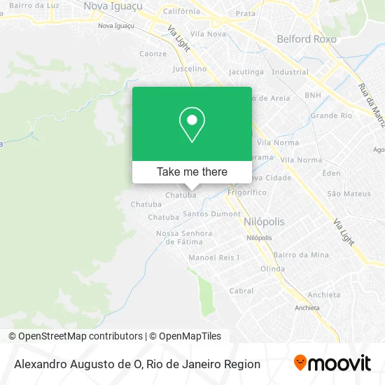 Alexandro Augusto de O map
