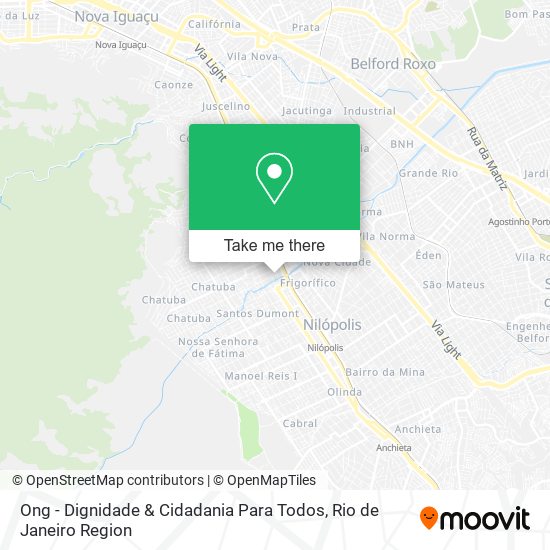 Ong - Dignidade & Cidadania Para Todos map