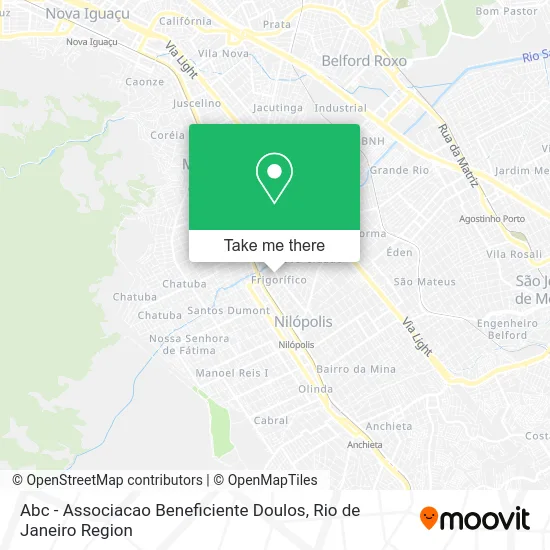 Abc - Associacao Beneficiente Doulos map