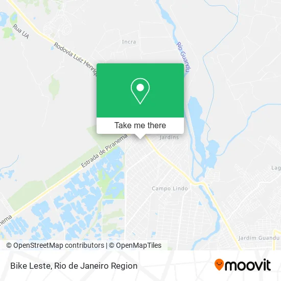 Bike Leste map