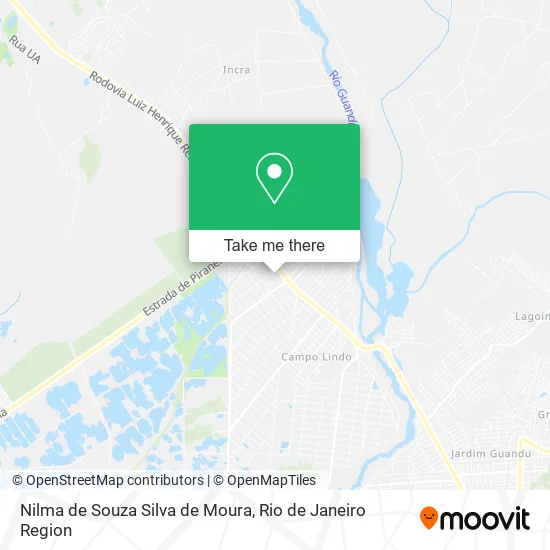 Nilma de Souza Silva de Moura map