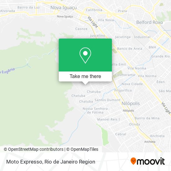 Moto Expresso map