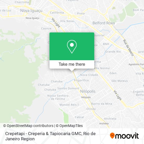 Mapa Crepetapi - Creperia & Tapiocaria GMC