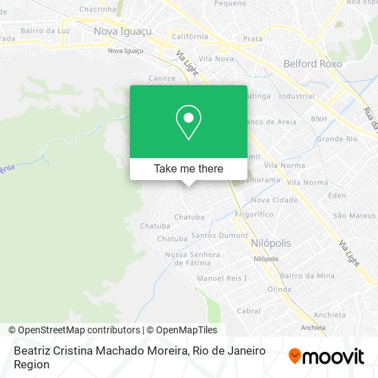 Beatriz Cristina Machado Moreira map