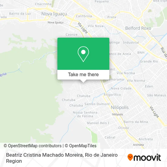 Beatriz Cristina Machado Moreira map