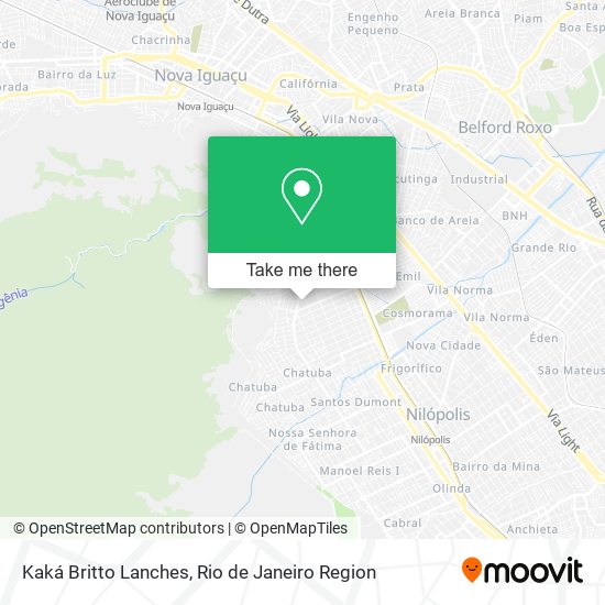 Kaká Britto Lanches map