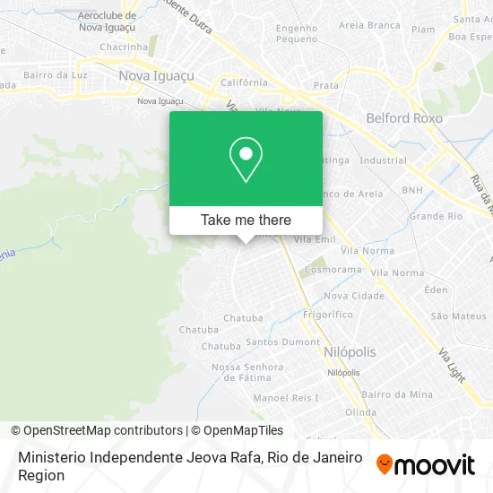 Ministerio Independente Jeova Rafa map