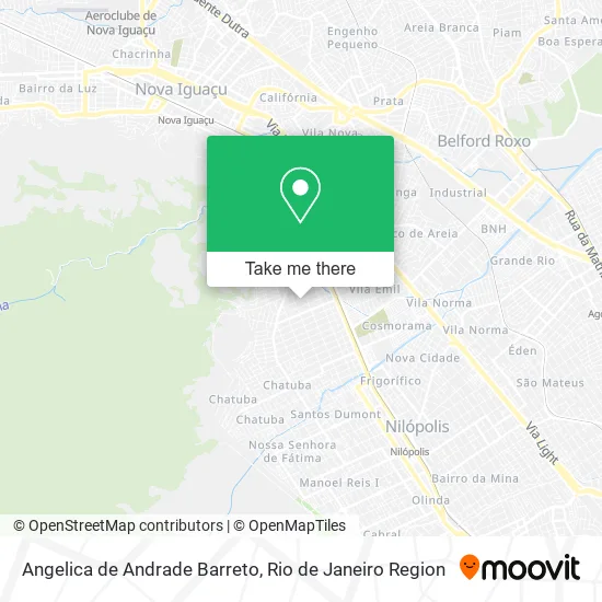 Angelica de Andrade Barreto map