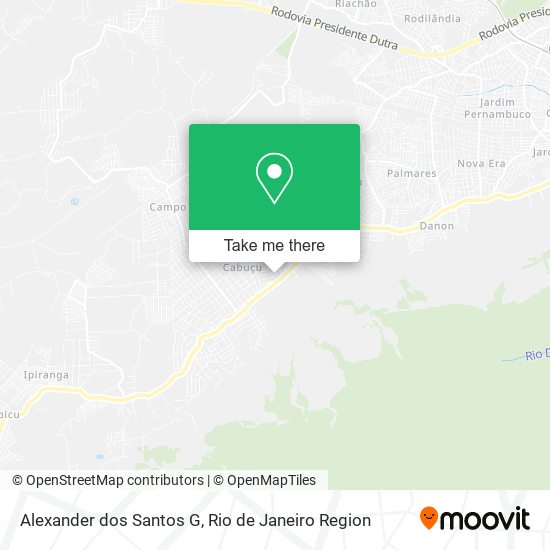 Alexander dos Santos G map