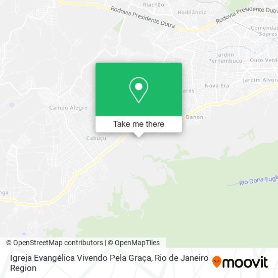 Mapa Igreja Evangélica Vivendo Pela Graça