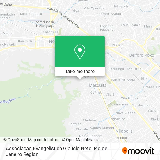 Associacao Evangelistica Glaucio Neto map