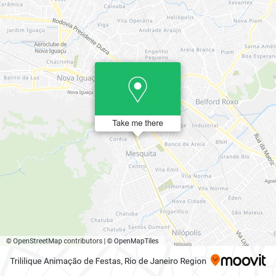 Trililique Animação de Festas map