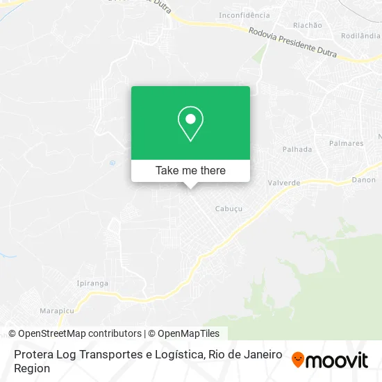Protera Log Transportes e Logística map