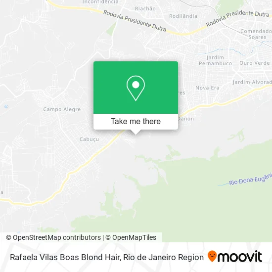 Rafaela Vilas Boas Blond Hair map