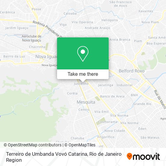 Terreiro de Umbanda Vovó Catarina map