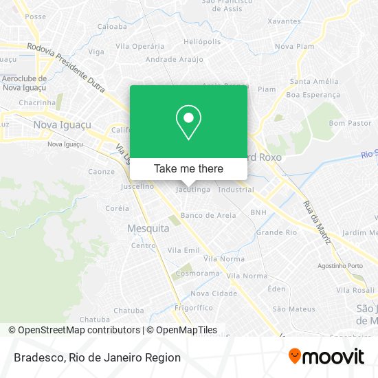 Bradesco map