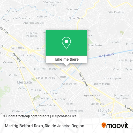 Marfrig Belford Roxo map