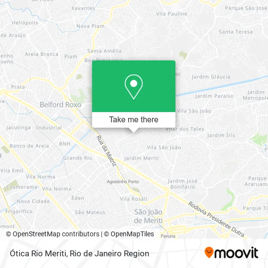 Ótica Rio Meriti map