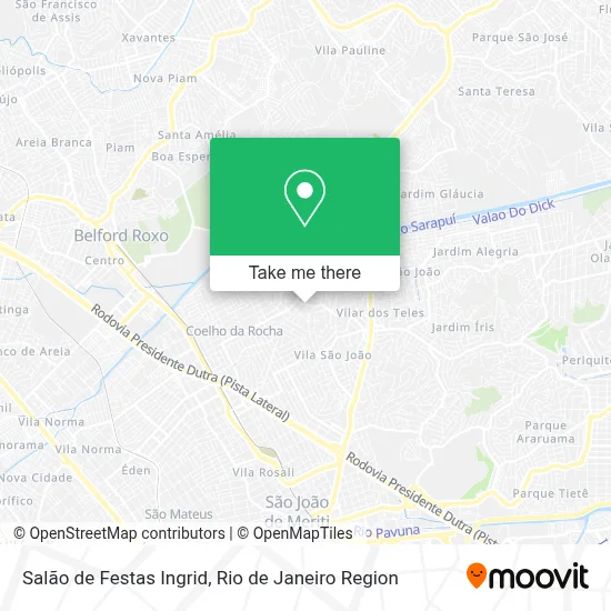 Salão de Festas Ingrid map