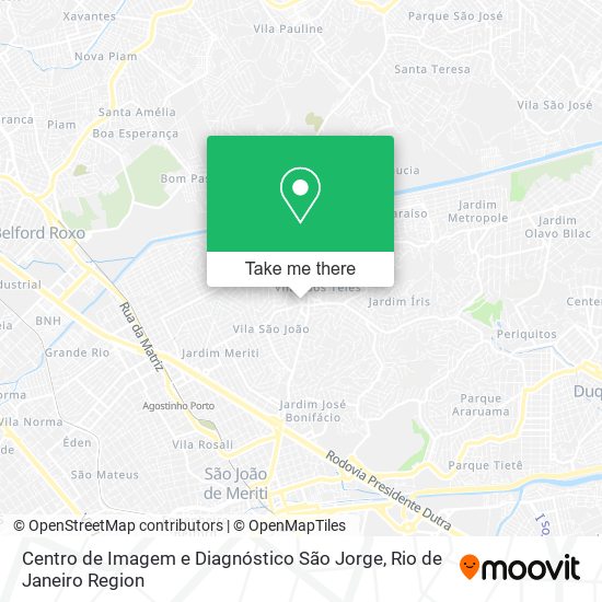 Centro de Imagem e Diagnóstico São Jorge map