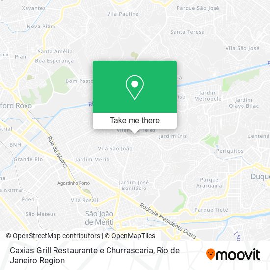 Caxias Grill Restaurante e Churrascaria map