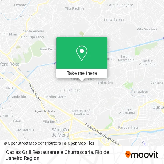 Caxias Grill Restaurante e Churrascaria map