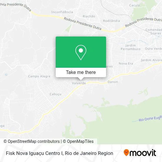 Fisk Nova Iguaçu Centro I map