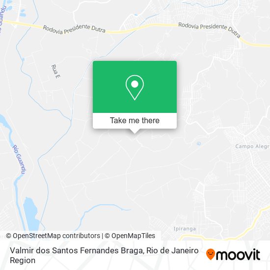 Valmir dos Santos Fernandes Braga map