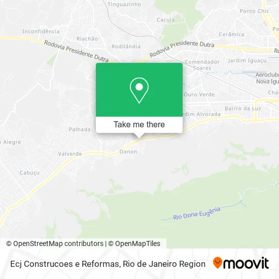 Ecj Construcoes e Reformas map