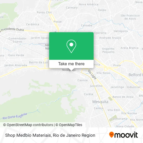 Shop Medbio Materiais map