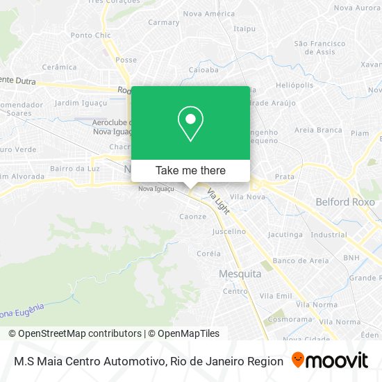 M.S Maia Centro Automotivo map