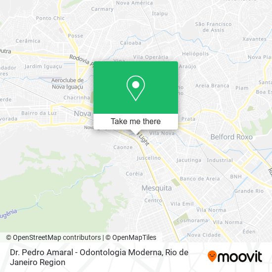 Dr. Pedro Amaral - Odontologia Moderna map