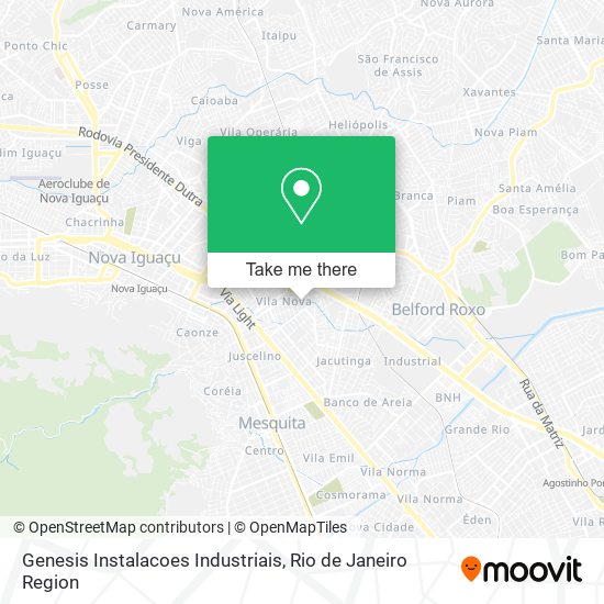 Genesis Instalacoes Industriais map