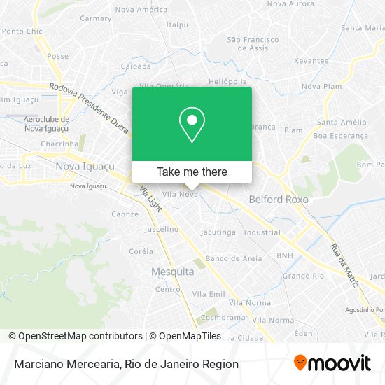 Marciano Mercearia map