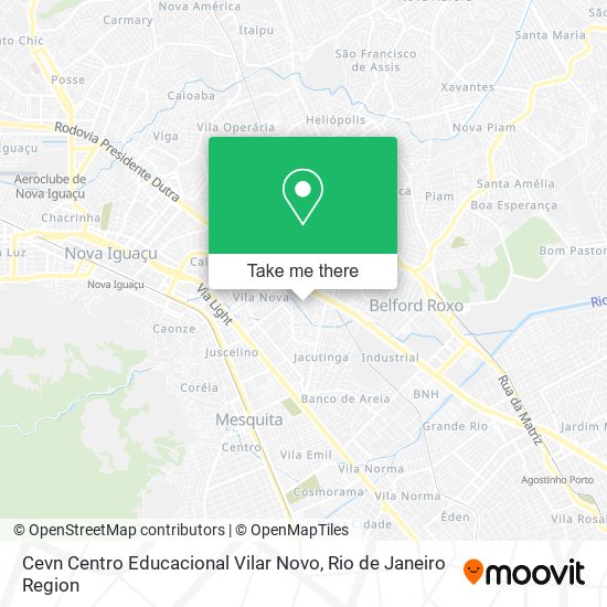 Cevn Centro Educacional Vilar Novo map