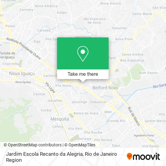 Jardim Escola Recanto da Alegria map