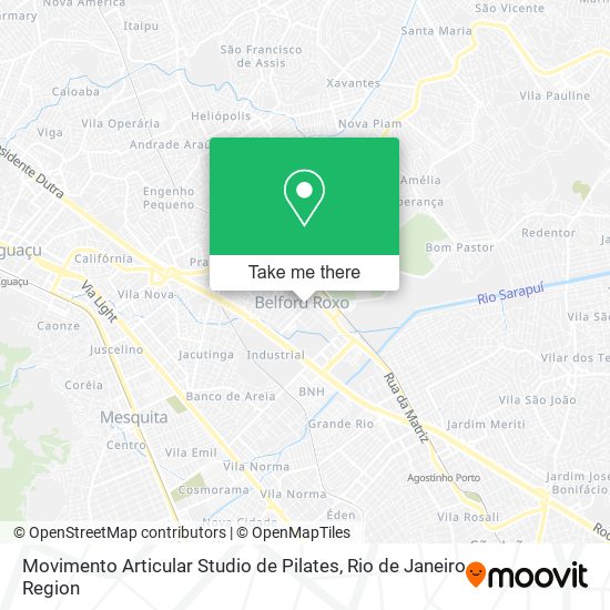 Mapa Movimento Articular Studio de Pilates