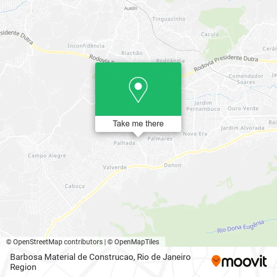 Barbosa Material de Construcao map