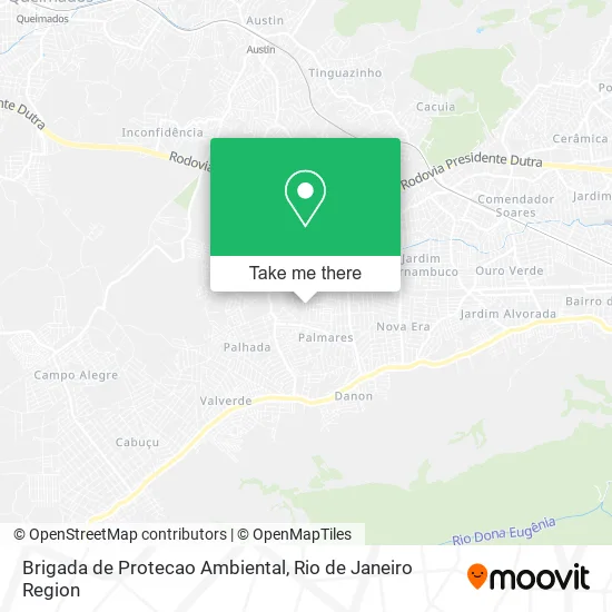 Brigada de Protecao Ambiental map